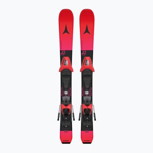 Schiuri de coborâre pentru copii Atomic Redster J2 JTXS + legături C5 GW red tension/black