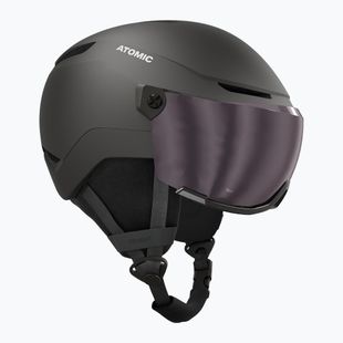Cască de schi pentru copii Atomic Revent Visor Jr black/red flash