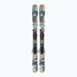 Schiuri de coborâre pentru copii + legături Atomic Bent Jr 140-150 + L6 GW multicolor