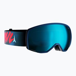 Ochelari de schi pentru copii Atomic Revent S Flash Jr graphic/ocean/blue flash