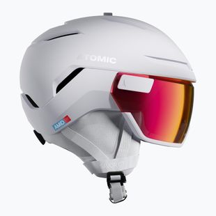 Cască de schi Atomic Savor GT Amid Visor Photo white heather/red photo