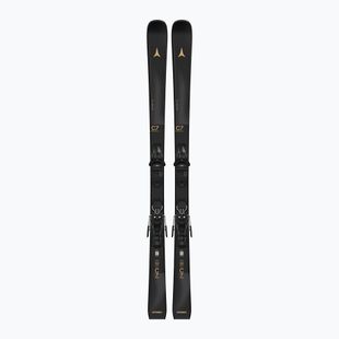 Schiuri de coborâre pentru femei + legături Atomic Cloud C7 Black + M10 GW black
