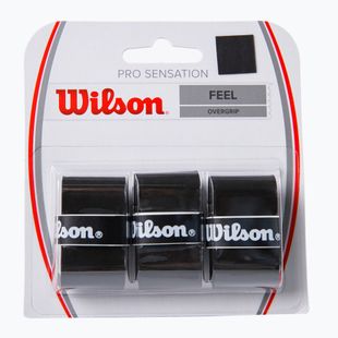 Wilson Pro Overgrip Sensation Scut de tenis negru WRZ4010BK+