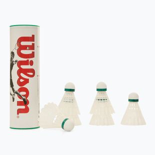 Fluturași de badminton Wilson Championship 6buc white