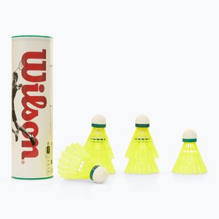 Fluturași de badminton Wilson Championship 6 buc. yellow