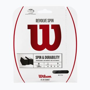 Coardă de tenis Wilson Revolve Spin 16 Set negru WRZ957000+