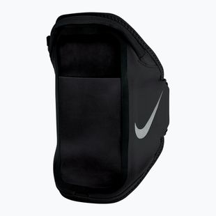 Curea pentru telefon Nike Pocket Arm Band Plus black/black/silver
