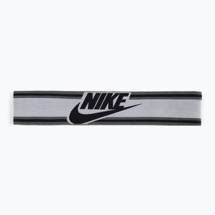 Bentiță elastică pentru bărbați Nike Elastic Headband alb și gri N1003550-147