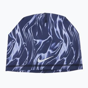 Căciulă Nike Dri-Fit Peak Uncuffed Beanie Printed blue void/silver