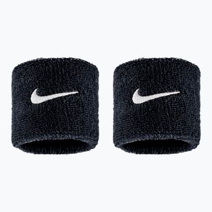 Benzi încheietură Nike Swoosh Classic Wristbands 2 buc. black/white
