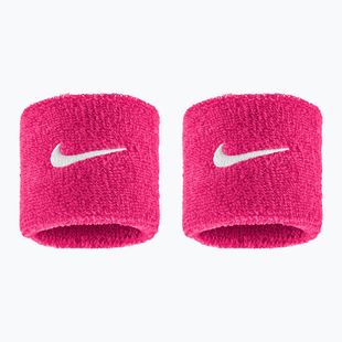 Benzi încheietură Nike Swoosh Classic Wristbands 2 buc. vivid pink/white