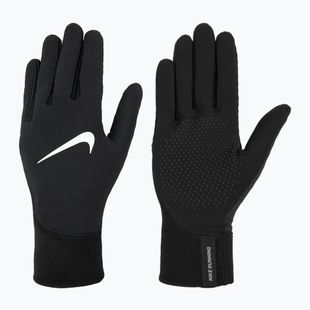 Mănuși de alergare pentru bărbați Nike Therma-Fit Pacer Sphere Midweight RG black/black/silver