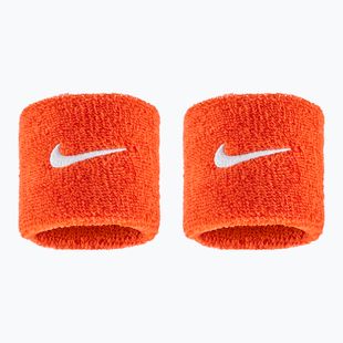 Benzi încheietură Nike Swoosh Classic Wristbands 2 buc. team orange/white