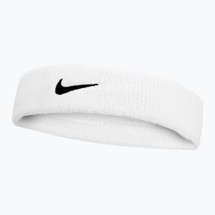 Bentiță Nike Swoosh Classic Headband white/black