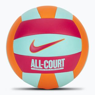 Minge de volei Nike All Court Volleyball bright ceramic/bleached turquoise/rush pink mărimea 5