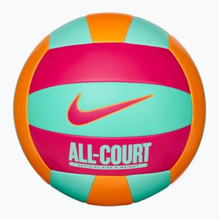 Minge de volei Nike All Court Volleyball bright ceramic/bleached turquoise/rush pink mărimea 5