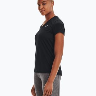 Tricou de antrenament pentru femei Under Armour Tech SSV - Solid roșu-argintiu 1255839