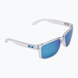 Ochelari de soare Oakley Holbrook XL polished clear/prizm sapphr irid polar