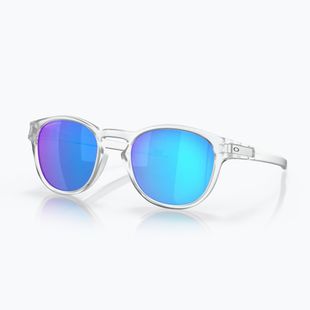 Ochelari de soare Oakley Latch matte clear/prizm sapphire polarized