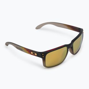 Ochelari de soare Oakley Holbrook troy lee design black fade/prizm 24k polarized
