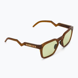Ochelari de soare Oakley HSTN SQ 10t dark amber