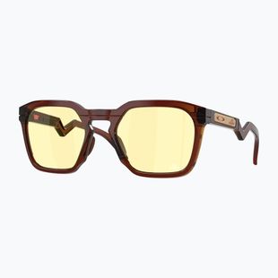 Ochelari de soare Oakley HSTN SQ 10t dark amber