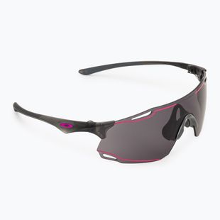 Ochelari de soare Oakley Cybr Dyno matte grey smoke/prizm grey with pink ink