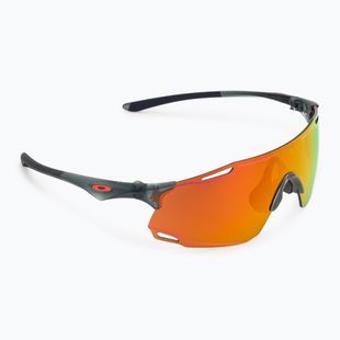 Ochelari de soare Oakley Cybr Dyno matte crystal black/prizm ruby with pink ink