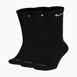 Șosete Nike Everyday Plus Cushioned 3 perechi black/white