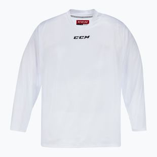 Longsleeve de hochei pentru copii CCM 5000 JR white
