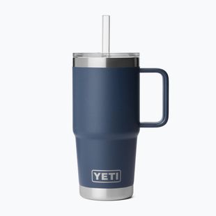 Cană termică YETI Rambler Straw 739 ml navy