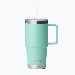 Cană termică YETI Rambler Straw 739 ml seafoam