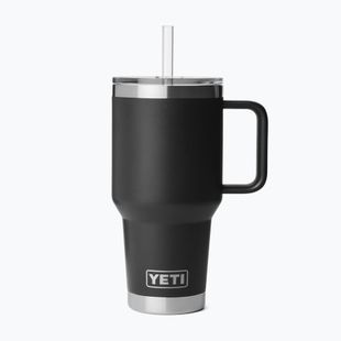 Cană termică YETI Rambler Straw 1000 ml black