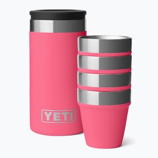 Pahare de camping YETI Shot 48 ml 4 pcs. tropical pink