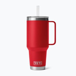 Cană termică YETI Rambler Straw 1200 ml rescue red