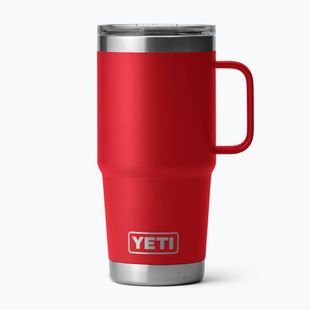 Cană termică YETI Rambler Travel Tumbler 591 ml rescue red