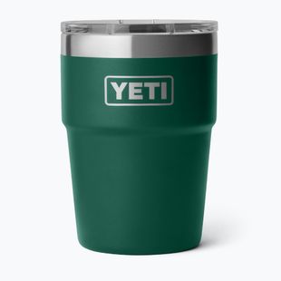 Termos YETI Rambler Stackable 473 ml black forest green