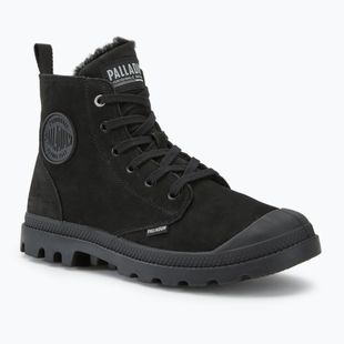 Palladium pantofi pentru bărbați Pampa HI ZIP WL negru