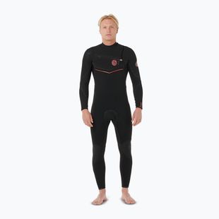 Costum de înot pentru bărbați Rip Curl F-Bomb Fusion 4/3 mm Chest Zip black
