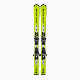 Schiuri de coborâre pentru copii + legături Fischer RC4 Race Jr (130-150) + FS7 GW CA Jrs