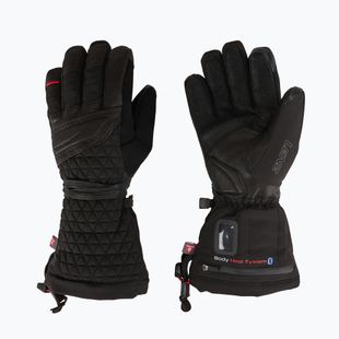 Mănuși de schi pentru femei Lenz Heat Glove 6.0 Finger Cap black