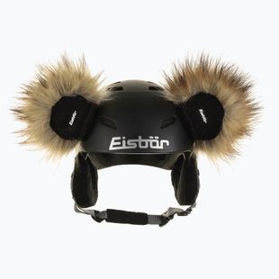 Urechi pentru cască Eisbar Teddy Ears black/camel