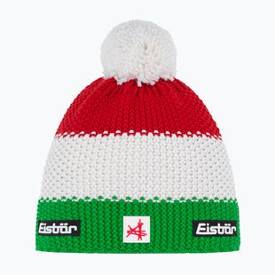 Căciulă de iarnă Eisbar Star Pompon SA electric/white/ketchup