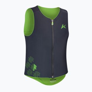 Vestă de protecție pentru copii Komperdell Ballistic Flex Fit Pro Jr black/green