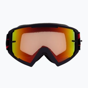 Ochelari de ciclism Red Bull SPECT Whip matt black/amber red mirror