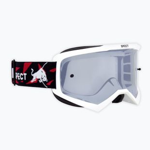 Ochelari de ciclism Red Bull SPECT Evan shiny white/smoke silver mirror