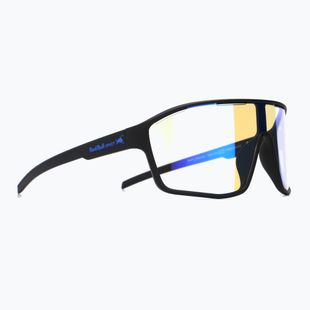 Ochelari de soare Red Bull SPECT Daft Pro black/photochromic with blue mirror