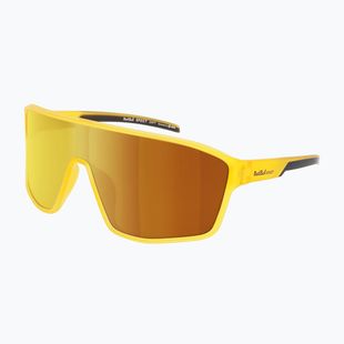 Ochelari de soare Red Bull SPECT Daft matt clear yellow/ brown with yellow mirror