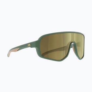 Ochelari de soare Red Bull SPECT Froth matt olive/ smoke with gold mirror
