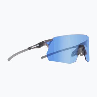 Ochelari de soare Red Bull SPECT Ruffy IBX matt clear dark grey/brown photochr with blue mirr